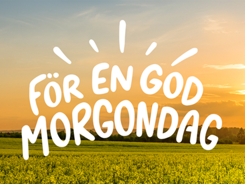För en god morgondag!