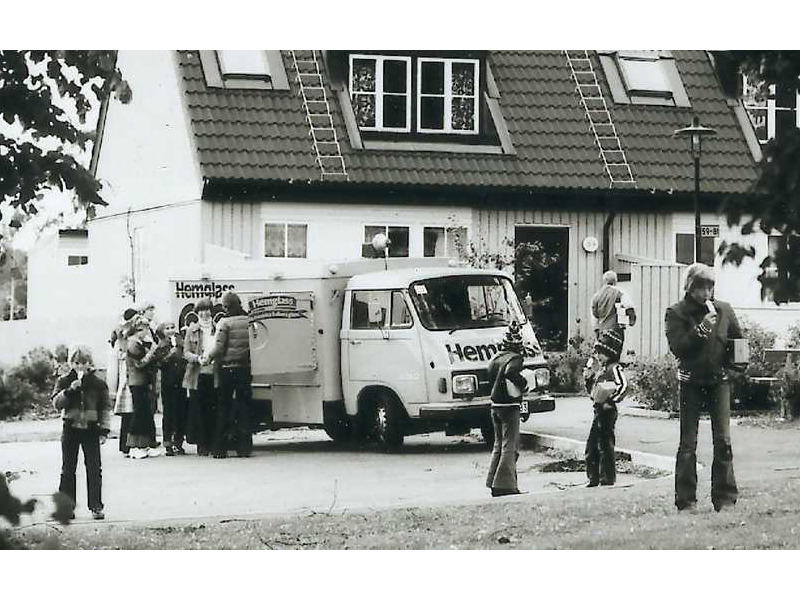 Hemglass Historia