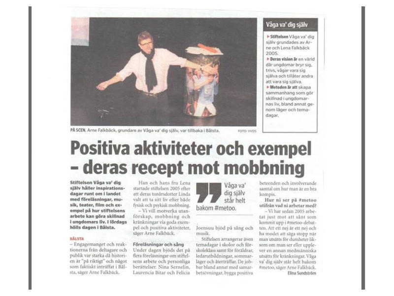 Resan går vidare, varje dag